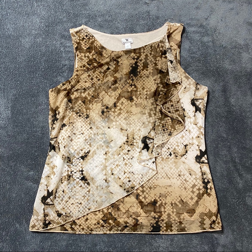 Worthington Brown Top🖤